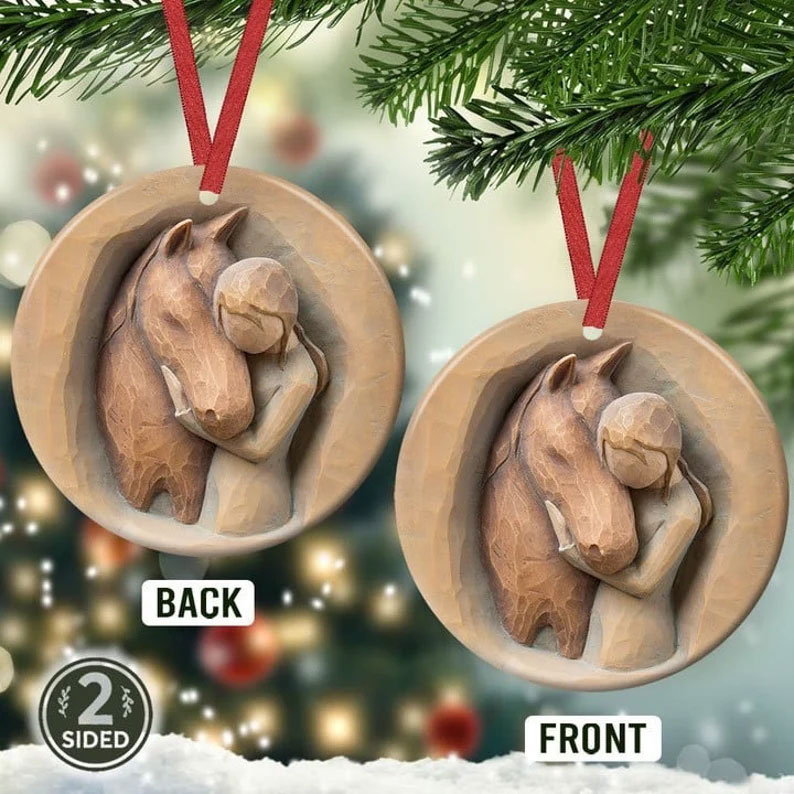 Horse Christmas Ornament