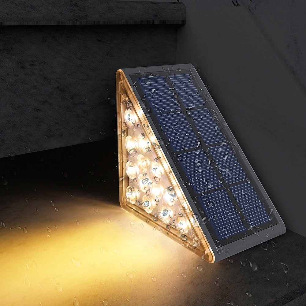 💖Mother's Day Promotion 48% OFF-🎁 -LED Solar Waterproof Step Lights