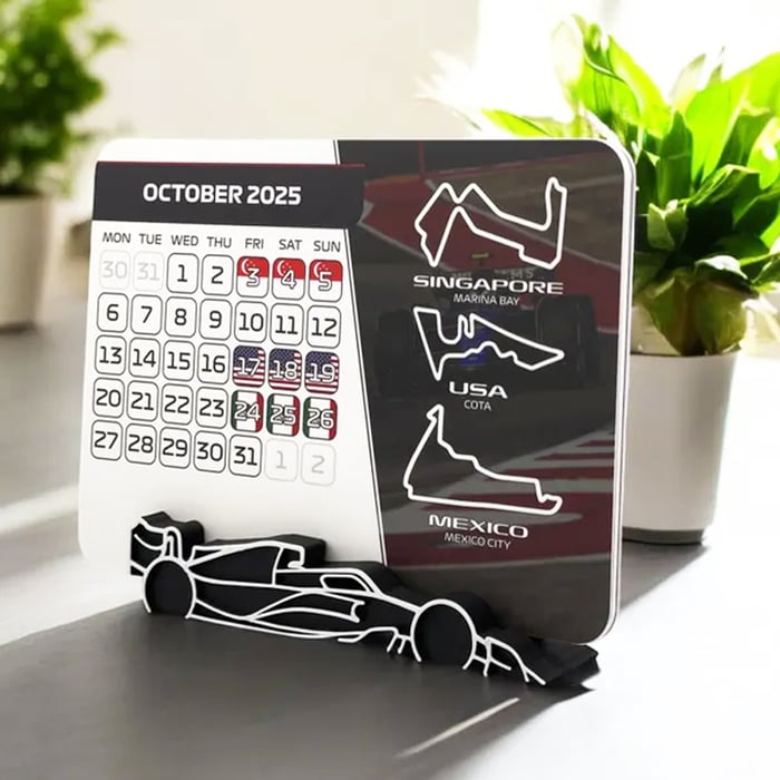 🏎️Formula 1 2025 Calendar