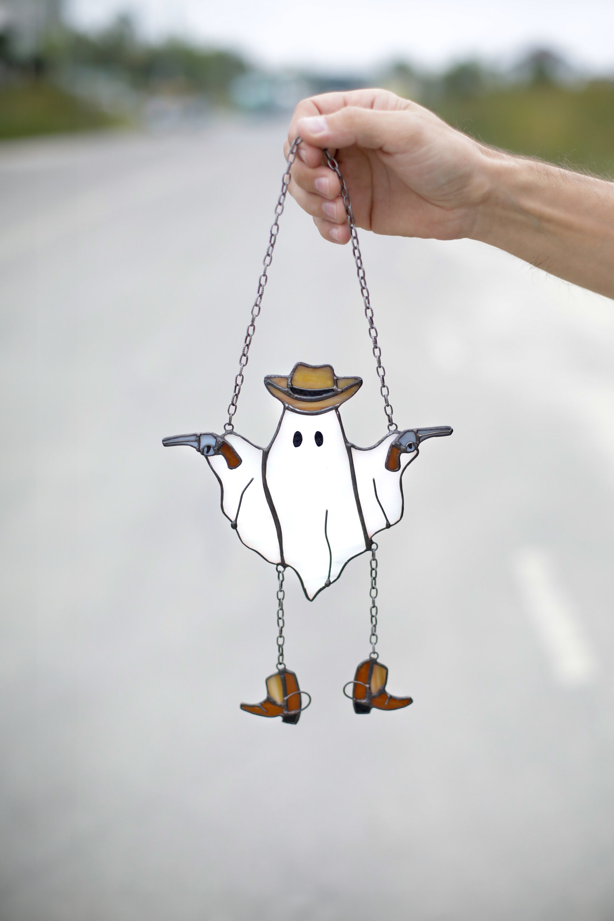 Halloween Spectral Maverick Suncatcher