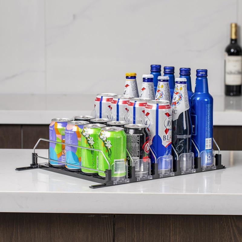 🔥Last Day Promotion - 70% OFF🎁🥤Drink Organizer for Fridge