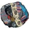 🎁TikTok Last Day Sale - 70% OFF🎩Patchwork multicolored mushroom Hemp Hat with hidden pocket fedorahats