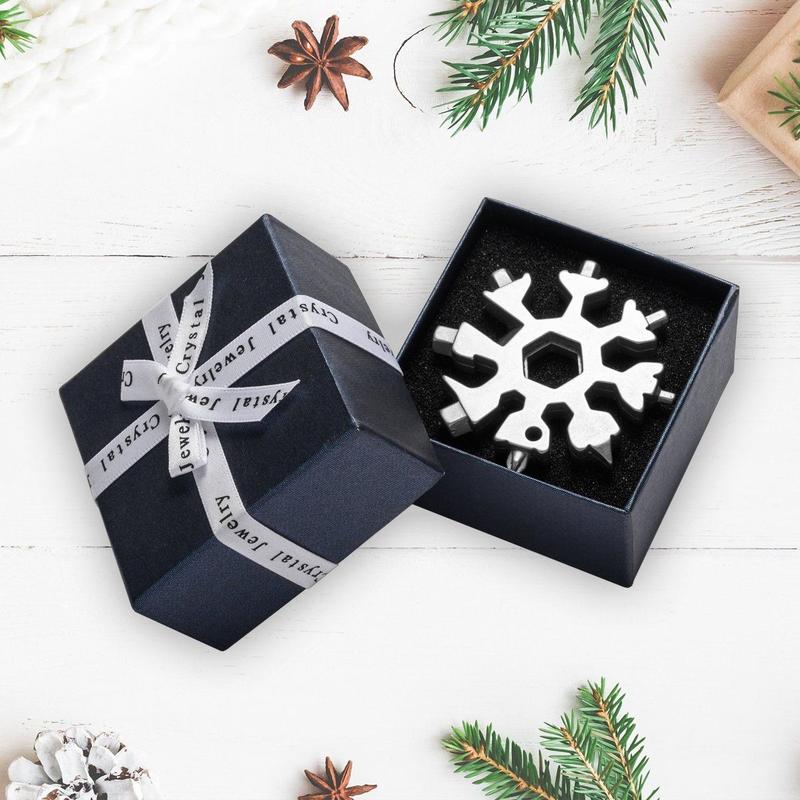 (🎄Early Christmas Sale - 48% OFF) 18-in-1 Snowflake Multi-tool, BUY 5 GET 3 FREE & FREE SHIPPING