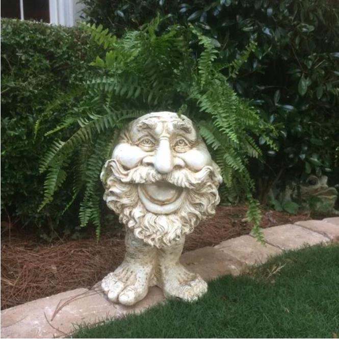 🔥Last Day Promotion 50% OFF -- Mugglys Face Statue Planter