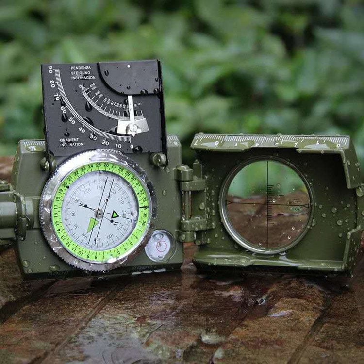 (🔥Last Day Promotion 50% OFF) Multifunctional Military Aiming Navigation Luminous Compass