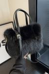 Women's Plush Hand Crossbody Bag