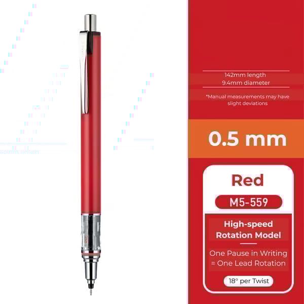 ⏰LAST DAY SALE 50% OFF🔥Advance Mechanical Pencil M5-559, 0.3 mm - 0.7 mm⚡Buy 3 Get 2 Free