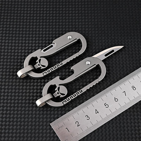 🔥Last Day 50% OFF-New MINI Titanium Alloy keychain  Outdoor EDC Self-defense Tool