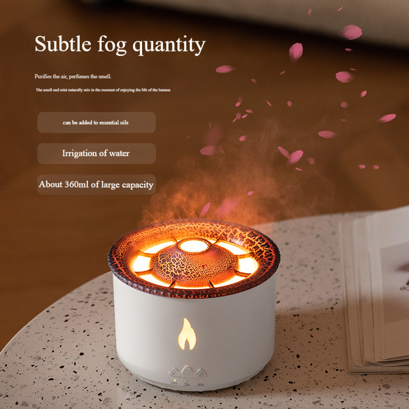 Last Day Sale - 🔥Flame humidifier, burst fire