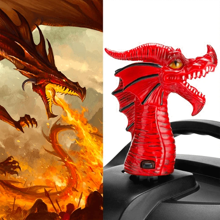 (Christmas Big Sale!- 50% OFF)Fire-breathing Dragon Steam Release Accessory