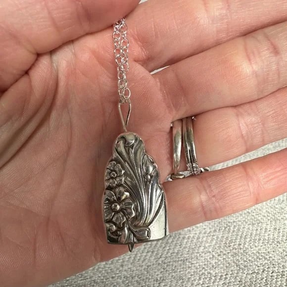 🔥LAST DAY 50% OFF🔔Handmade Silver Sterling Fairy Bell Chimes