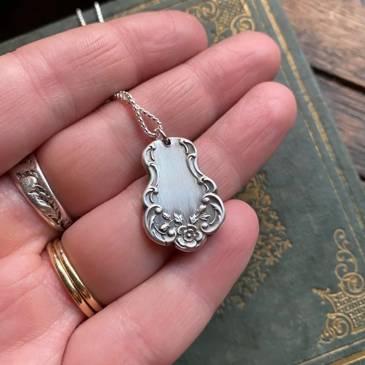 🔥LAST DAY 60% OFF✨Handmade Sterling Spoon Necklace