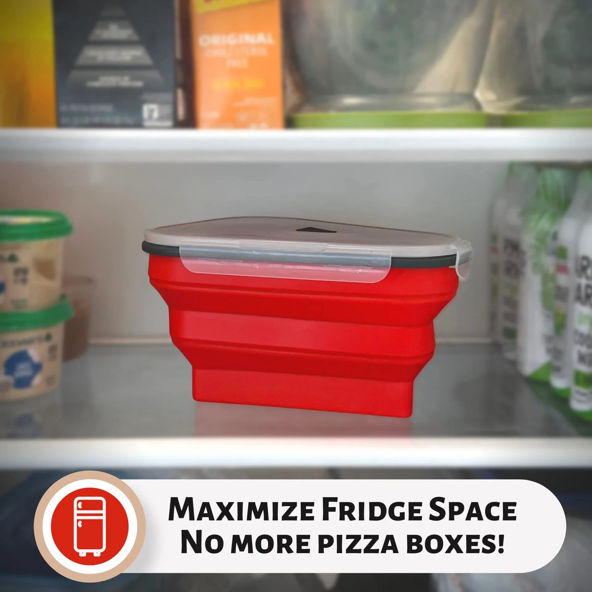 (🔥Last Day Promotion- SAVE 48% OFF)Collapsible Container For Pizza