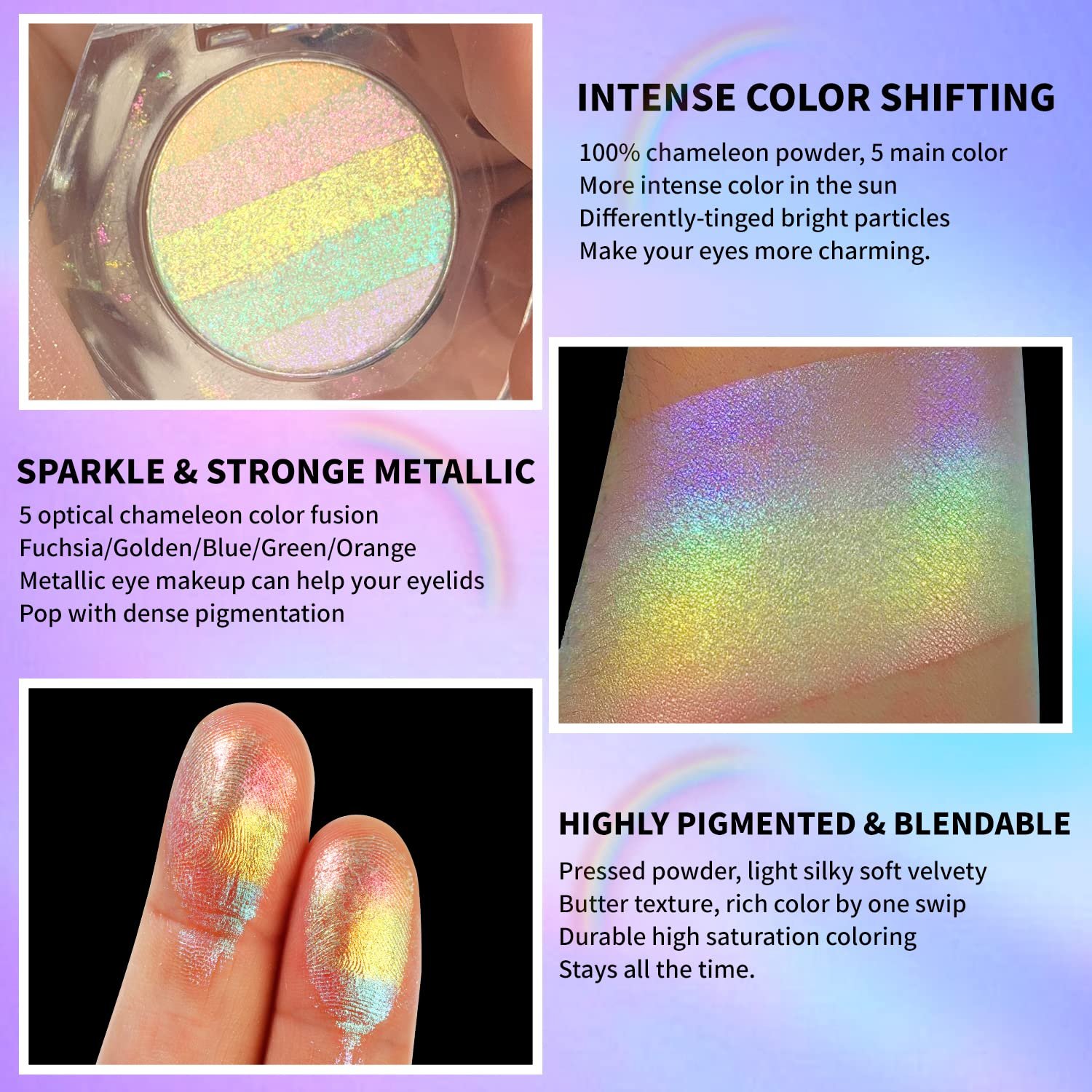 2024 New Multichrome Glitter Eyeshadow