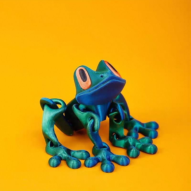 ⏰LAST DAY SALE 50% OFF💥3D Printed Magnet Frog Toy