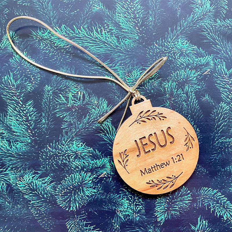 Names of Jesus Ornaments