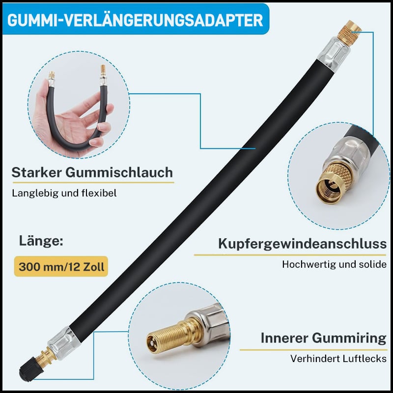 Preachtent™🔥Universelle flexible Reifenventilverlängerungen