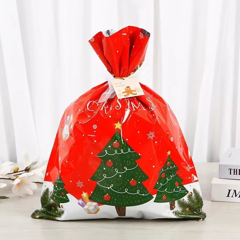 (🎄Early Christmas Sale-60% OFF)Drawstring Christmas Gift Bags, Buy 7 Get Extra 20% OFF