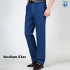 🔥Last Day Promotion 50% OFF🔥Men's High Waist Straight Fit Stretch Jeans