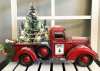 🎄Christmas Sale 🔥Red farm Truck Christmas Centerpiece