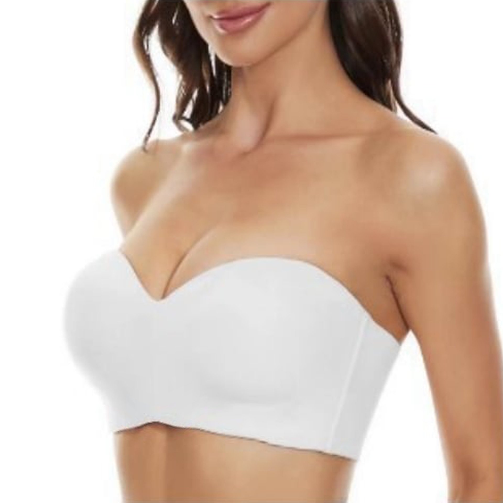 💕Last Day Promotion 70% OFF🔥Full Support Non-Slip Convertible Bandeau Bra