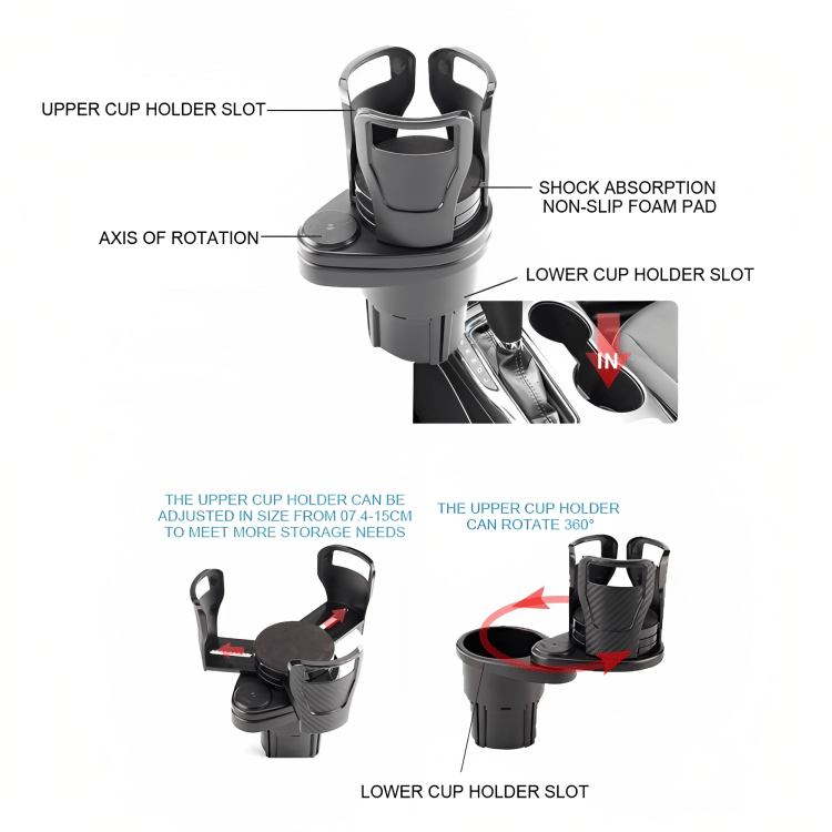 (🔥Last Day Promotion - 50% OFF) - All Purpose Car Cup Holder