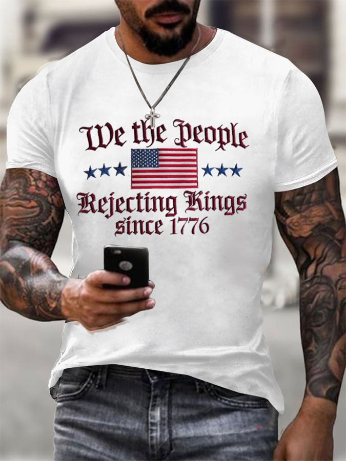 Men's FDT Printed Casual T-Shirt