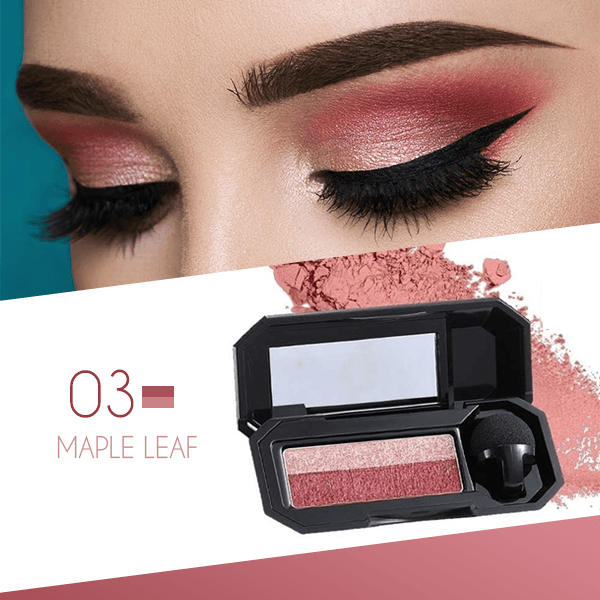 (Early Halloween Sale- Save 50% OFF) Perfect Dual-color Eyeshadow-Buy More Save More