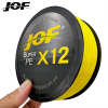 JOF 12 Strands Braided PE Fishing Line 100M-500M