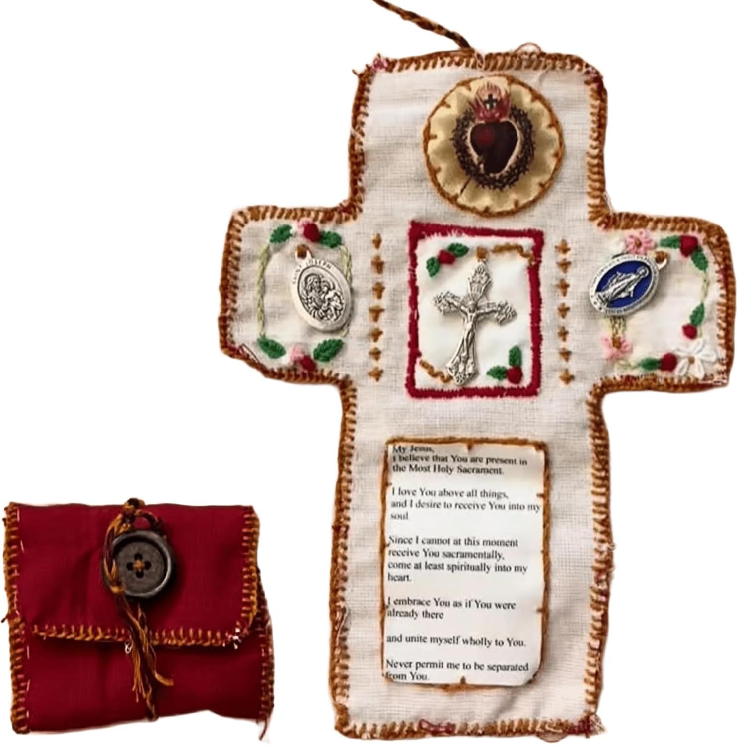 🔥LAST DAY 50% OFF✝️Pocket Shrine With Silver Cross