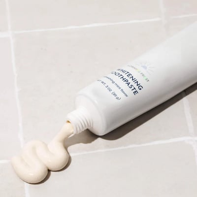 🦷 Fluoridfreie Hydroxylapatit-Zahnaufhellungs-Zahnpasta mit Kokosöl und Xylitol ❄️