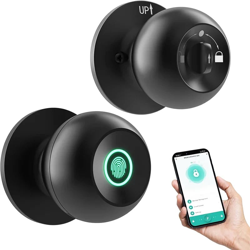 ⏰LAST DAY SALE 50% OFF💥Smart 4-in-1 Fingerprint Door Lock