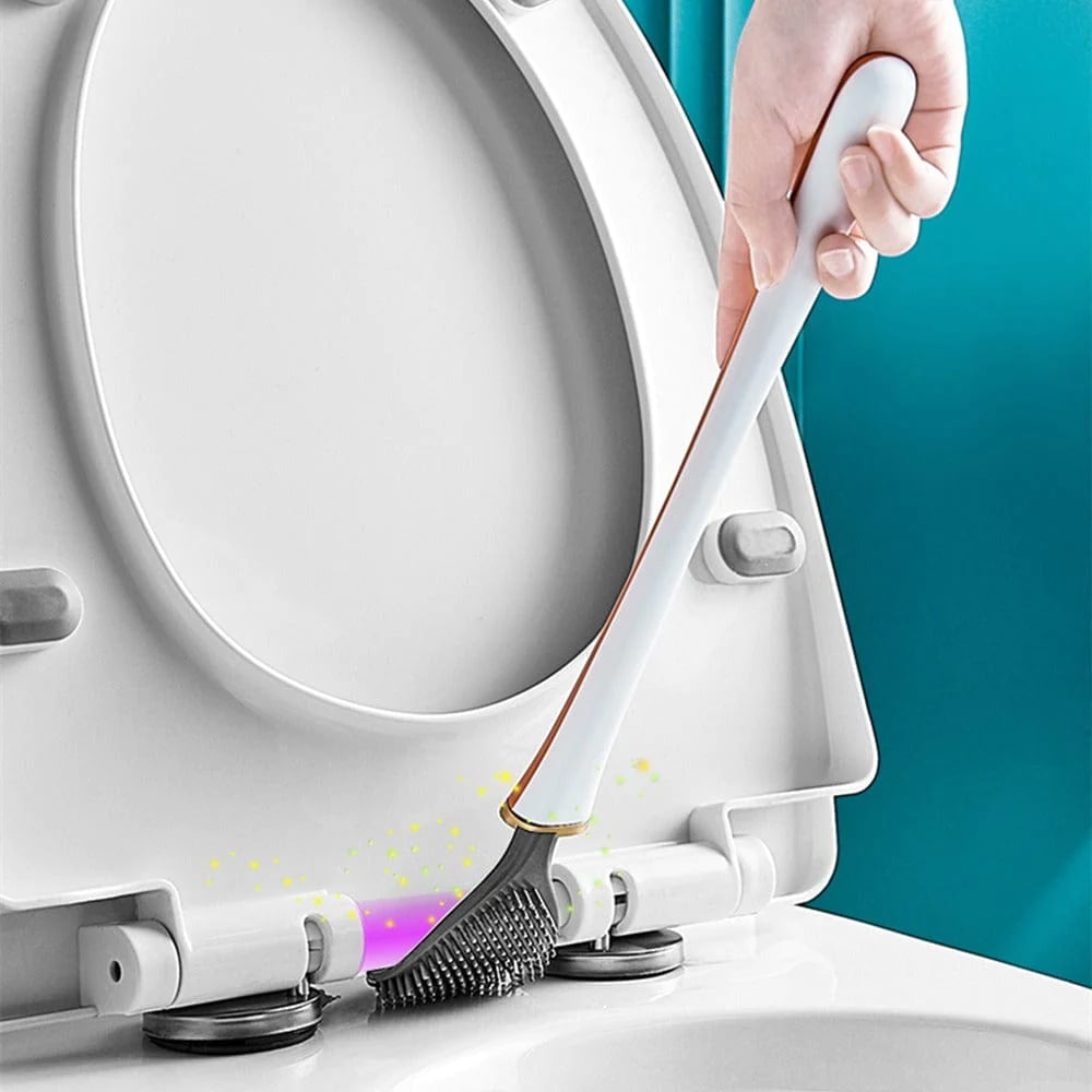 ✨Moderne flexible Toilettenbürste aus Silikon für zu Hause