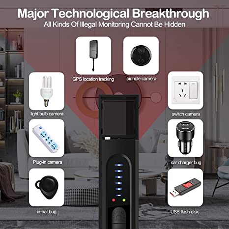 🔥Last Day Promotion 70% OFF-🔥-5-Level Sensitivity Hidden Devices Detector - 4 Pro Modes