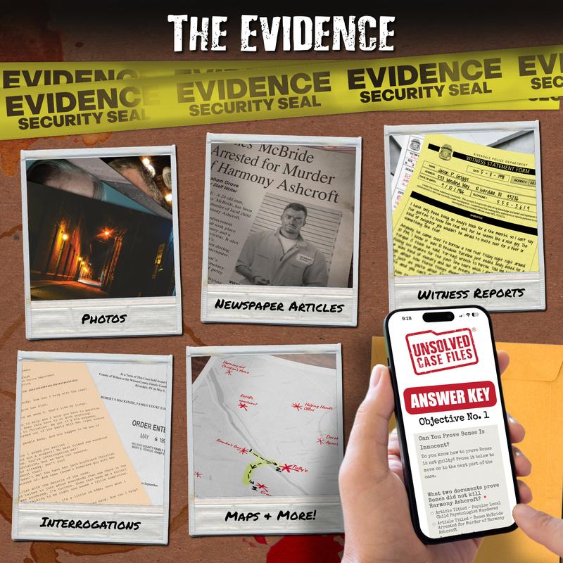Harmony Ashcroft Case | Unsolved Case Files - Cold Case Murder Mystery Game - Can You Solve The Crime? Who Killed Harmony?