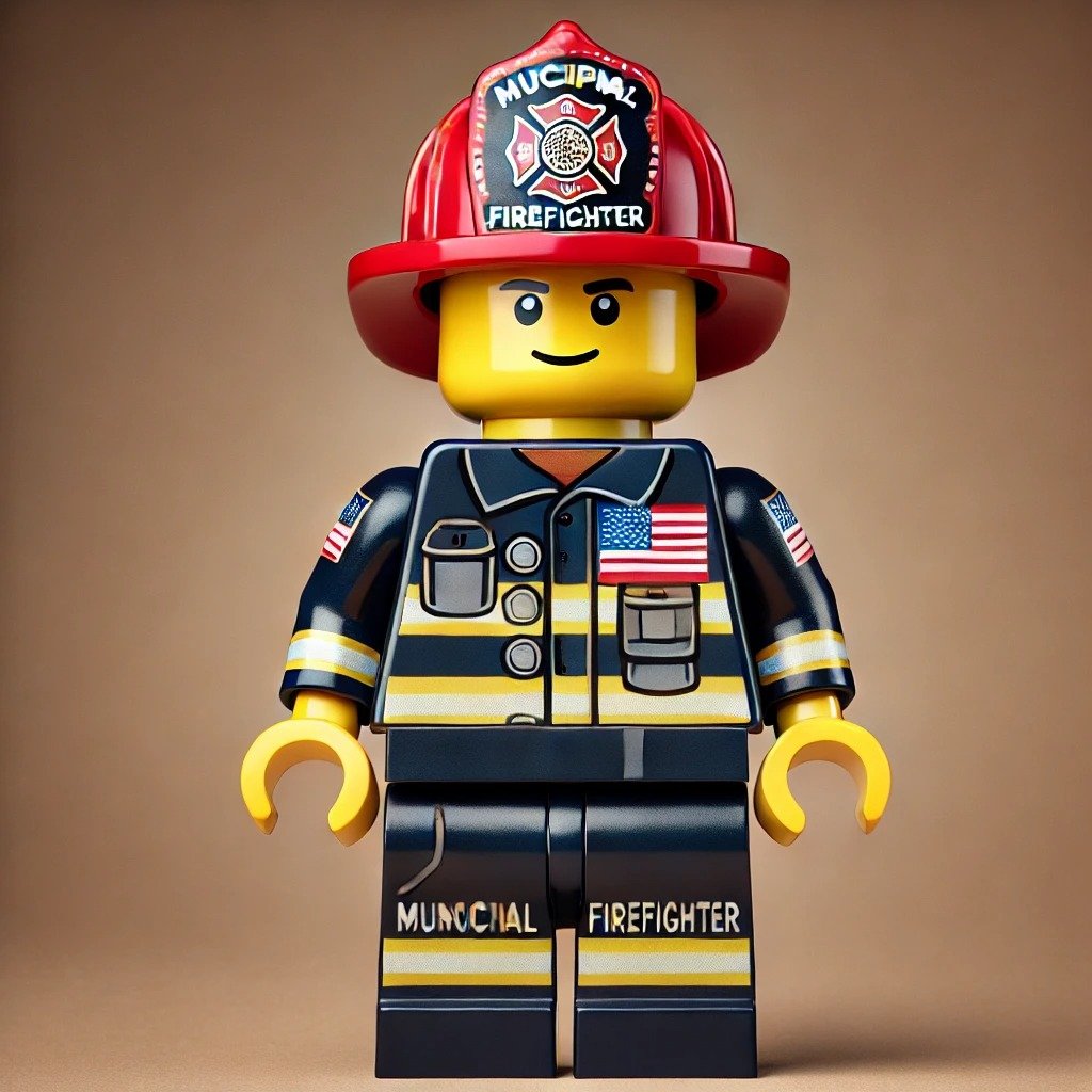 Tribute Valiant Firefighters Minifigs