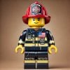 Tribute Valiant Firefighters Minifigs