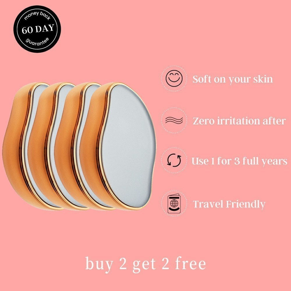 🔥2023 Summer Hot Sale 48% OFF😍Buy one get one free😍 - 2023 new Crystal Hair Eraser Painless Safe Epilator Easy Cleaning Reusable Body Beauty Depilation Tool