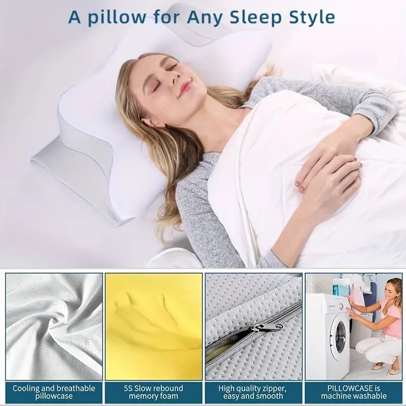 🔥Last Day Promotion 48% OFF-🎁-Restrelieftm Advanced Ergonomic Pillow