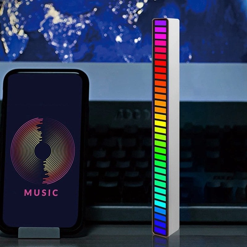 🔥Last Day Promotion 50% OFF🔥-Wireless Sound Activated RGB Light Bar