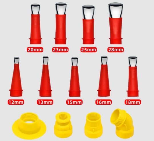 🔥(Last Day Promotion - 49% OFF)  Universal Integrated Rubber Nozzle Tool Kit, ⚡Buy 2 Sets Get Free Shipping