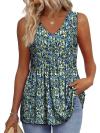 ⏰LAST DAY SALE 50% OFF💥Women Dressy Sleeveless V Neck Babydoll Tank Tops