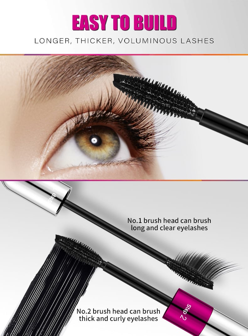 🔥Last Day SALE 50% OFF🔥4D Silk Fiber Mascara