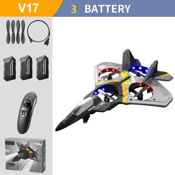 V17 Jet Fighter Stunt RC Airplane