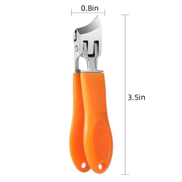 🏆49% OFF🔥Wide Jaw Anti-Splash Slanted Nail Clipper