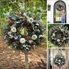 💖🔥HOT SALE 49% OFF⚡--💖Fall Peony And Pumpkin Wreath - Year Round Wreath