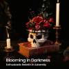🎁TikTok Last Day Sale - 70% OFF💀🌹Gothic Skull Rose Building Set for Adults🎁Buy 2 Free Shipping