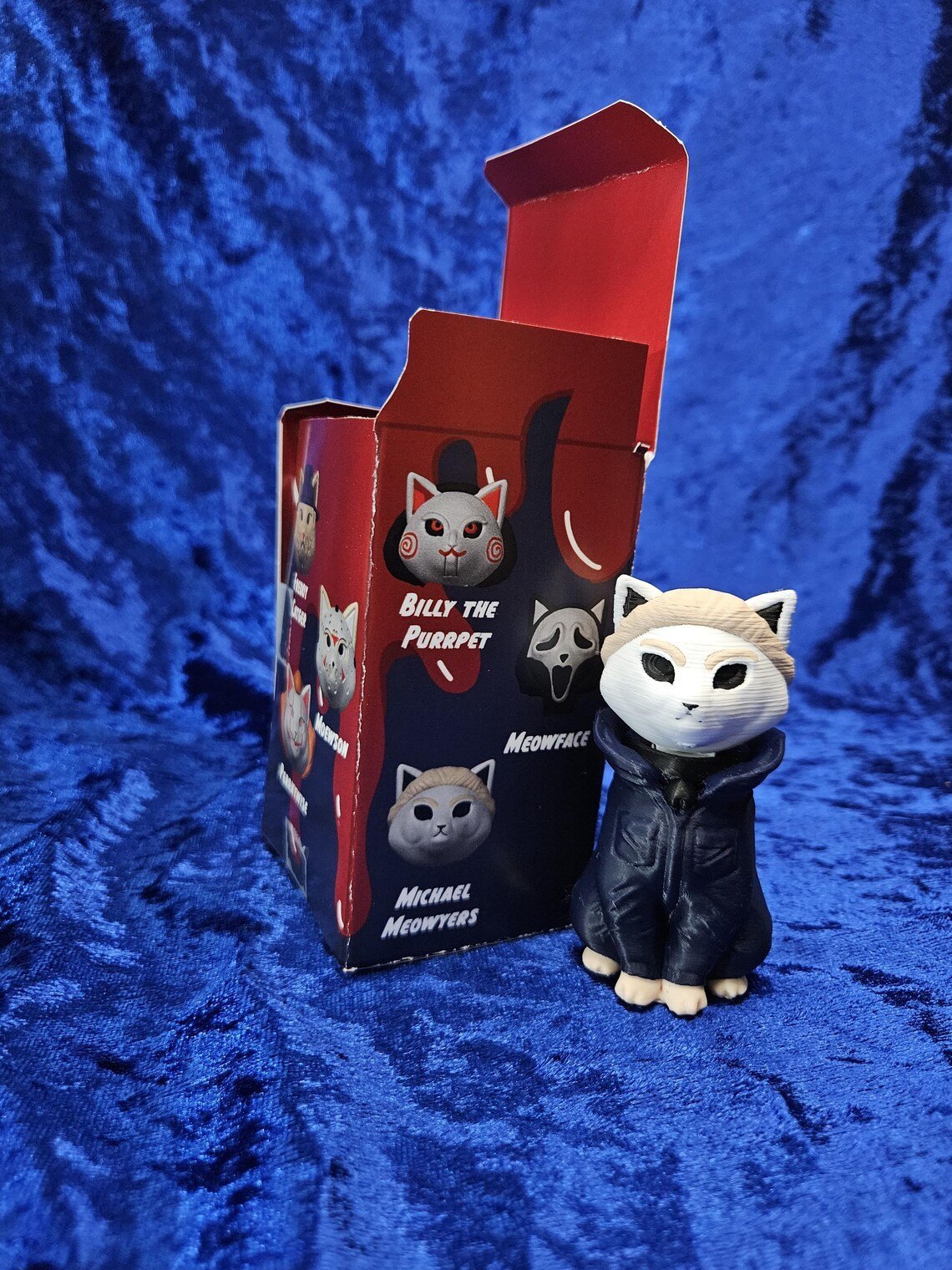 🔥Last Day 50% OFF -Horror Character Cat Figurine