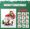 🎄Weihnachts-Adventskalender-Bausteinset🎁（12 verschiedene Bausteine）