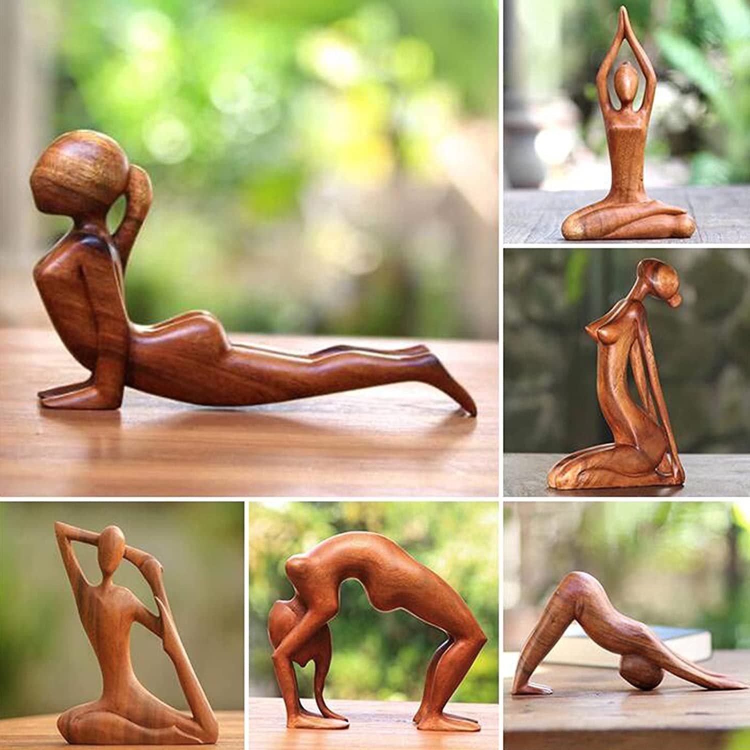 🧘‍YOGA GIRL  WOOD CARVING(𝐀𝐥𝐚𝐧 𝐄𝐰𝐞𝐧 𝐇𝐚𝐧𝐝𝐦𝐚𝐝𝐞®)